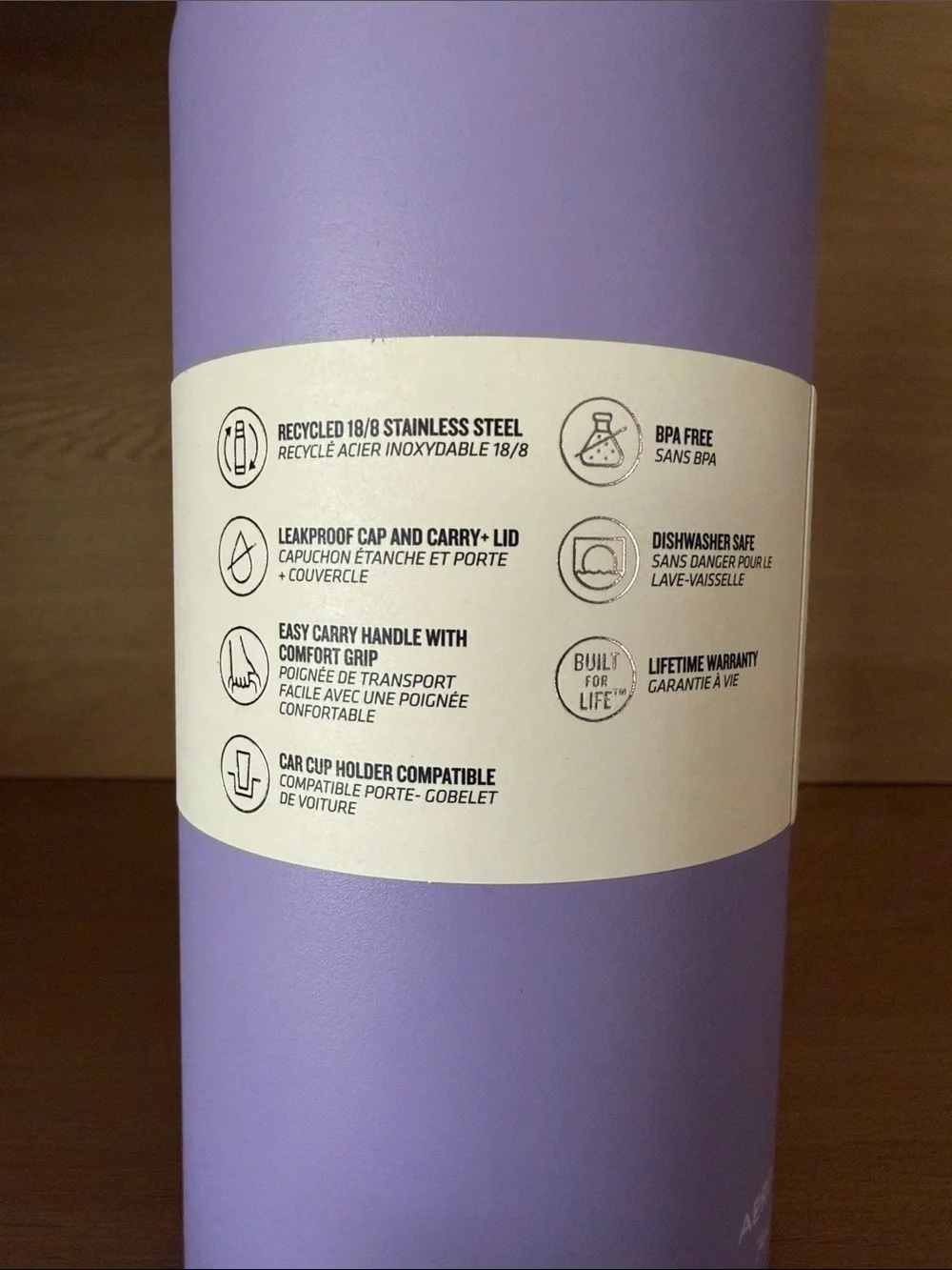 ✨$17✨NWT•Stanley IceFlow Cap and Carry Water Bottle | Lavender | 24oz - Picture 3 of 7